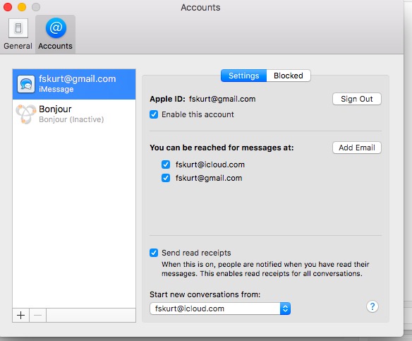 internet settings for imessage mac